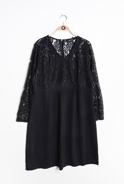 Picture of LONG SLEEVE DRESS WITH LACE